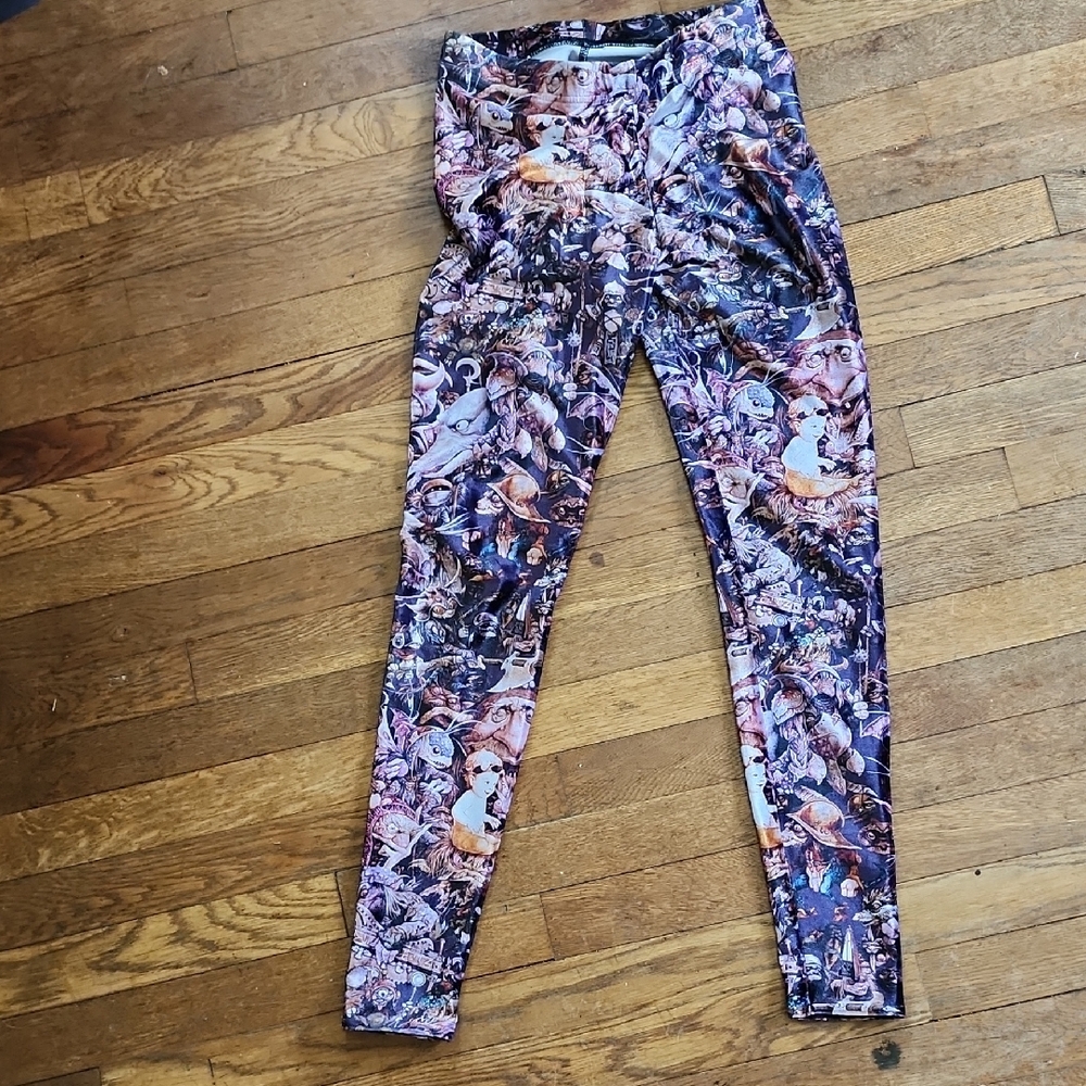 Blackmilk Velvet Labyrinth Leggings